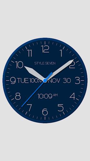 Modern Analog Clock-7 Tangkapan skrin 3