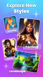 Schermata AI Art Generator Tool: Dreamai 0