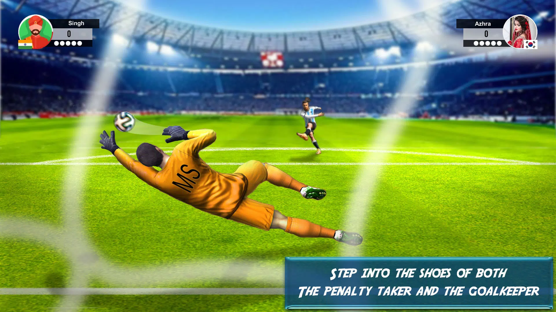 FootBall Penalty ShootOut Captura de pantalla 3