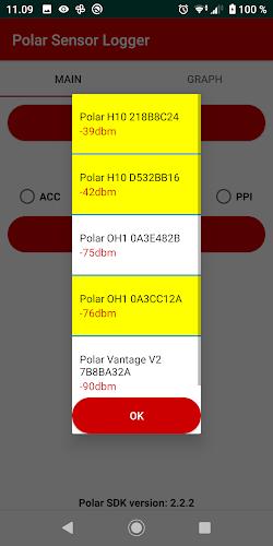 Polar Sensor Logger应用截图第1张