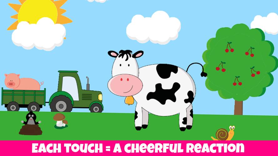Animals, kids game from 1 year Captura de tela 0