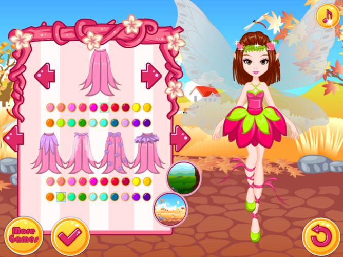 Fairy Dress Up - Girls Games應用截圖第3張