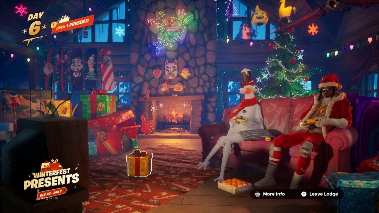 Locating the Santa Dogg gift