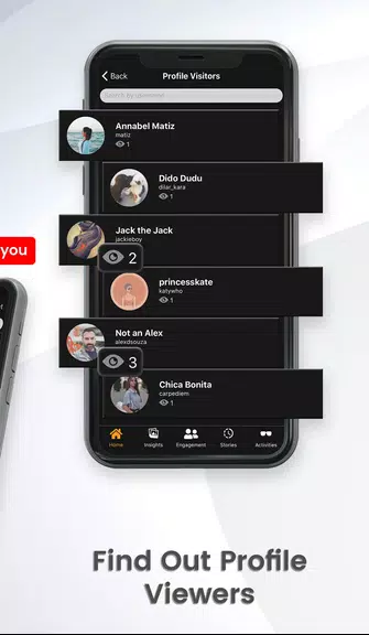 Schermata Sarman Instagram Analyzer: Followers & Unfollowers 1