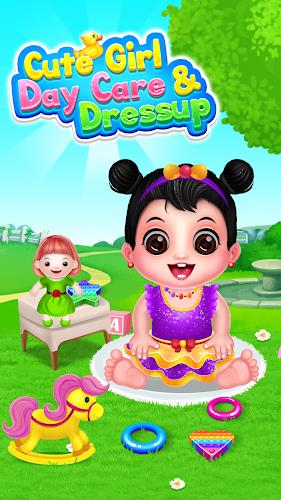 Cute Girl Daycare & Dress up Скриншот 0