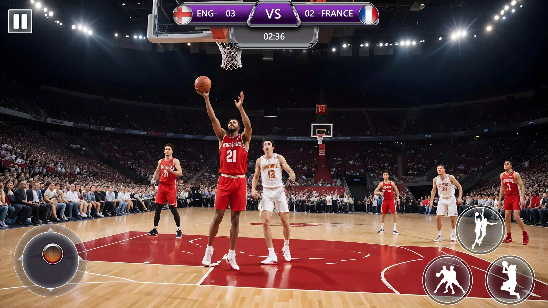 Basketball Hoop Offline Captura de tela 1