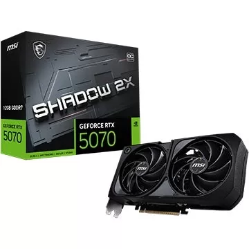MSI GeForce RTX 5070 12GB Shadow 2x OC grafische kaart