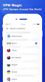 VPN Magic - Fast VPN Proxy Service Provider Ekran Görüntüsü 2
