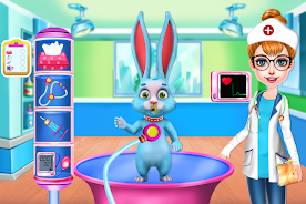 Schermata Fluffy Pets Vet Doctor Care 1