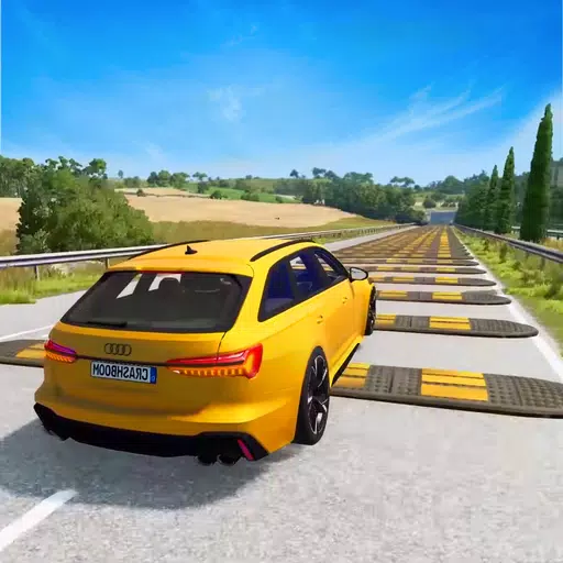Beam Drive Road Crash 3D Games Captura de tela 0