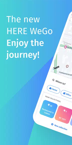 HERE WeGo BETA Скриншот 0