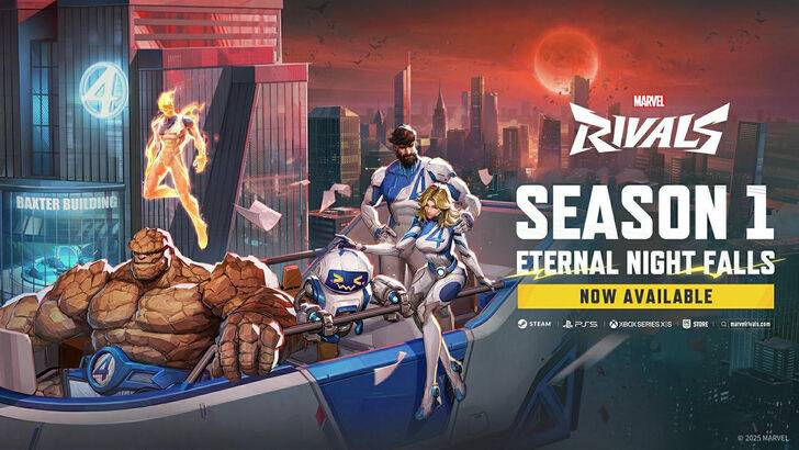Marvel Rivals는 시즌 1의 출시 후 플레이어 수 이정표에 도달합니다.