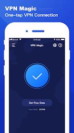 VPN Magic - Fast VPN Proxy Service Provider Ekran Görüntüsü 1