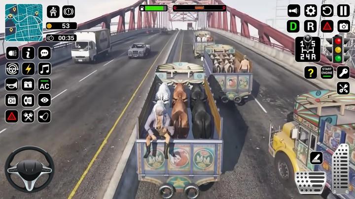 Animal Transport Truck Sim 3D應用截圖第2張