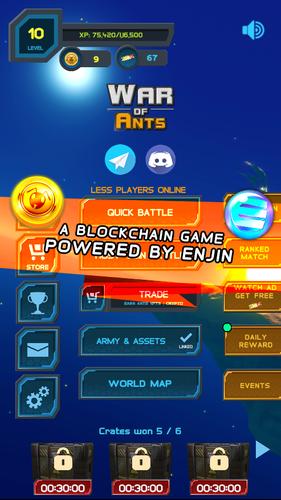 War of Ants ဖန်သားပြင်ဓာတ်ပုံ 0