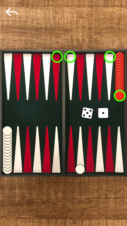 Schermata Narde Backgammon 1