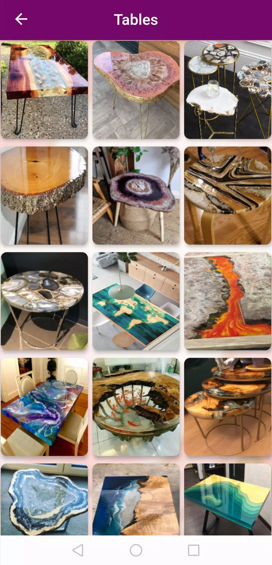 Schermata Epoxy Resin Art Ideas 2