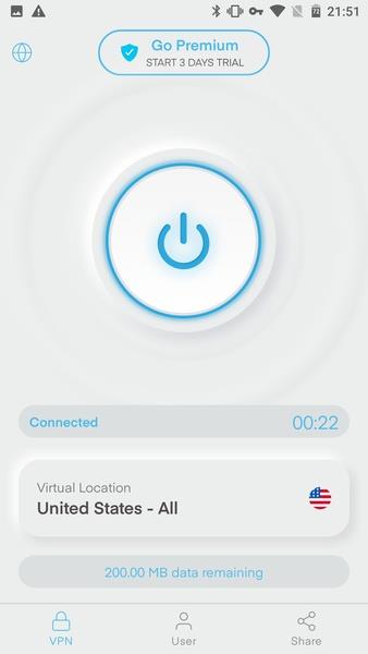 VPN Vault - Super Proxy VPN Screenshot 1