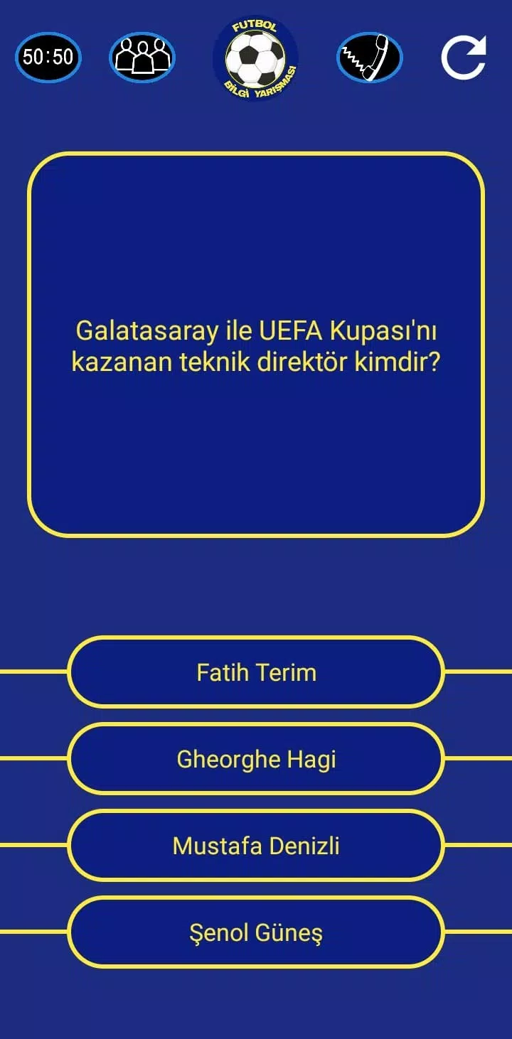 Türkiye Süper Ligi Bilgi Oyunu スクリーンショット 1