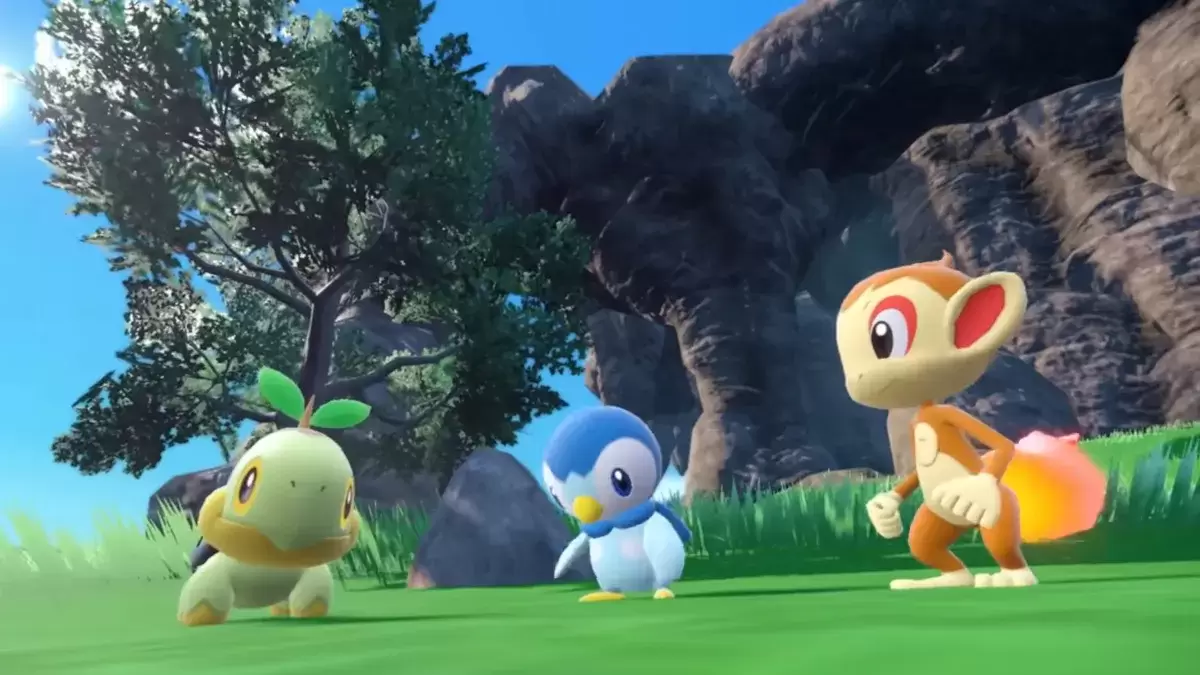 GEN 4 STARTERS TURTWIG, PIPLUP e CHIMCHAR em Pokémon Scarlet & Violet