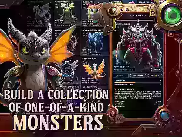 Warcodes에서 바코드 스캔을 통해 생성된 수집형 크리처