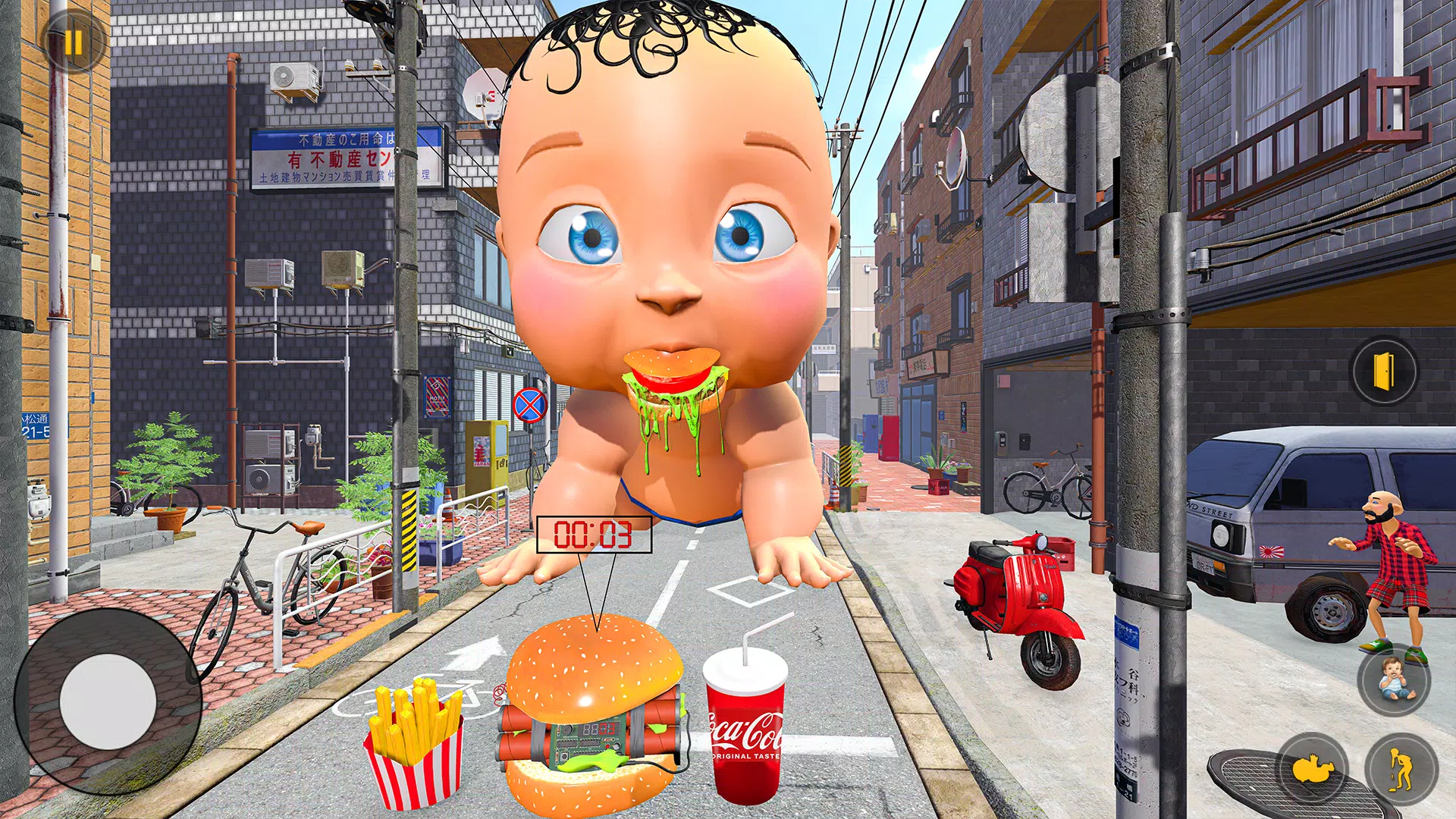 Hungry Big Fat Simulator Capture d'écran 1
