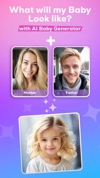 Schermata AI Baby Generator: Face Maker 1