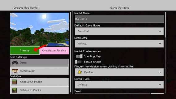 Splitscreen su Minecraft