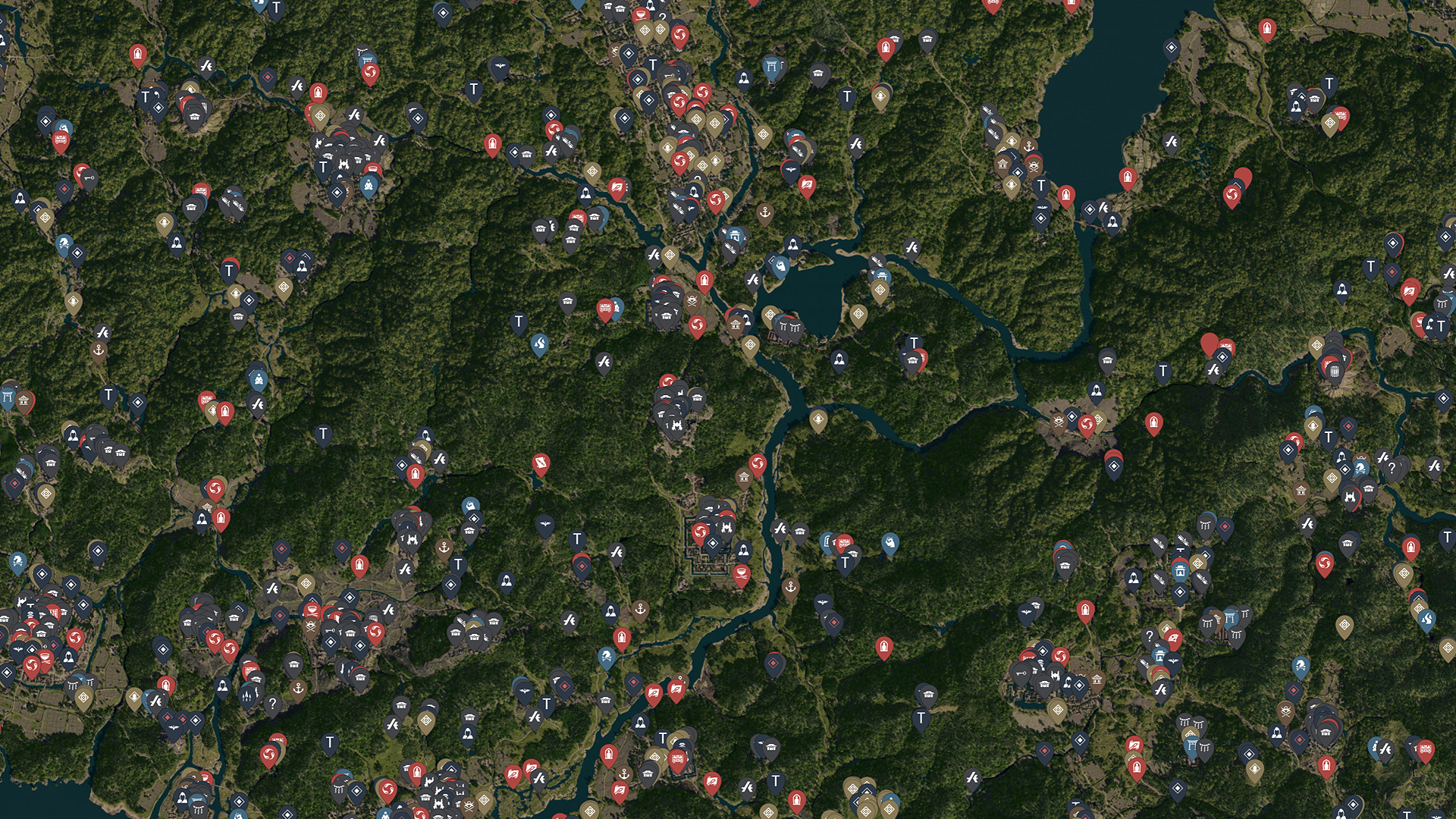 Interactive map preview