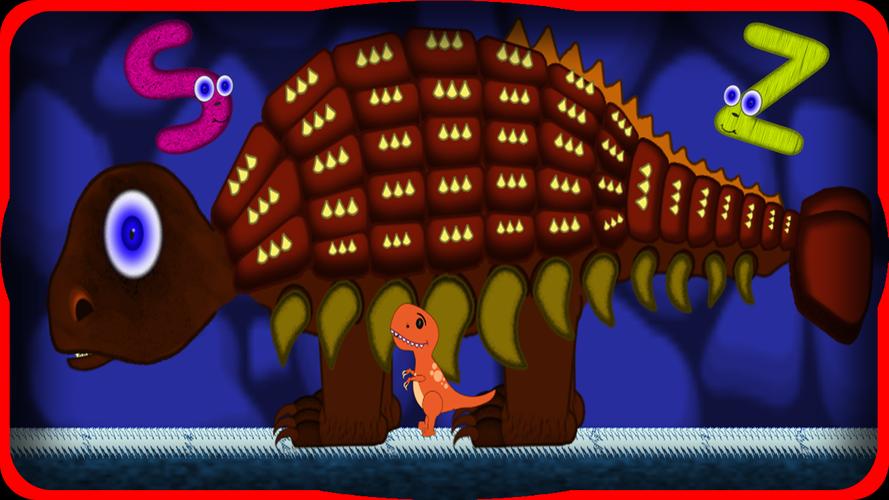 Dino ABC and puzzles スクリーンショット 0