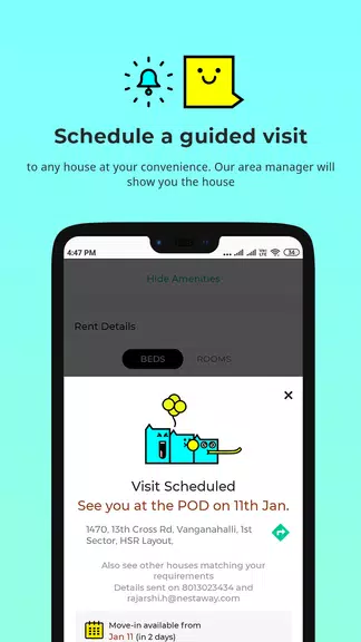 Nestaway-Rent a House/Room/Bed スクリーンショット 3