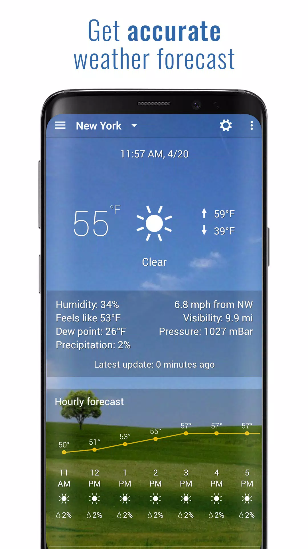 3D Flip Clock & Weather Скриншот 2