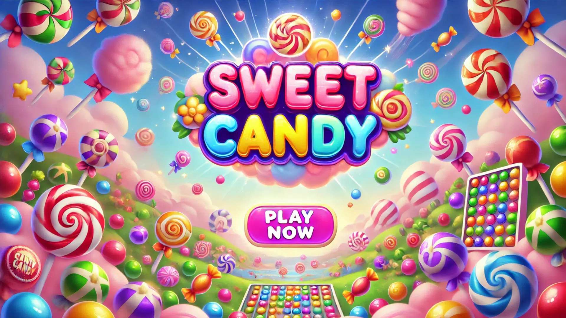Sweet Candy - Match 3 Puzzle ဖန်သားပြင်ဓာတ်ပုံ 0
