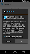 Schermata SuperVPN 1