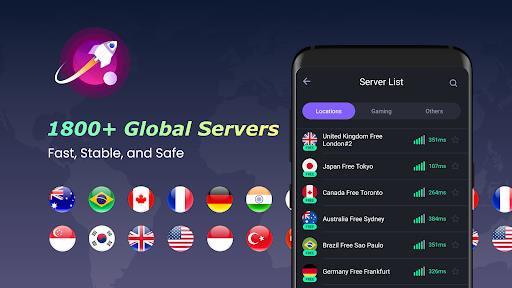 iTop VPN: Proxy & Game Booster Screenshot 1