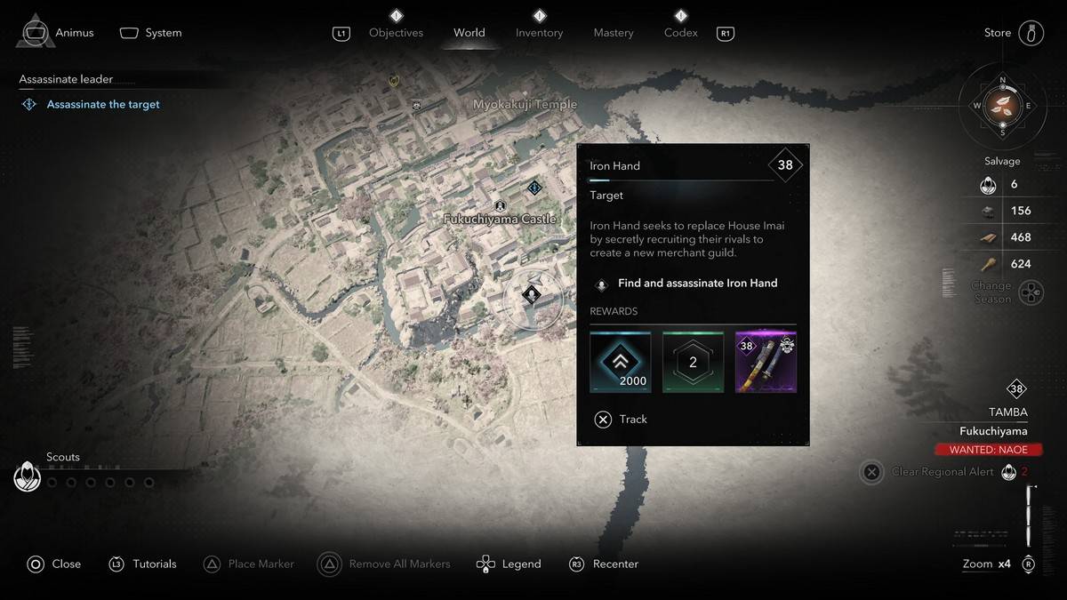 암살자의 신조 신기루 손에있는 모든 철 핸드 길드 멤버