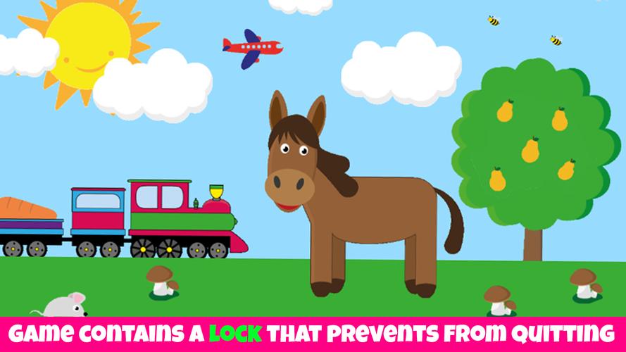 Animals, kids game from 1 year Captura de tela 1