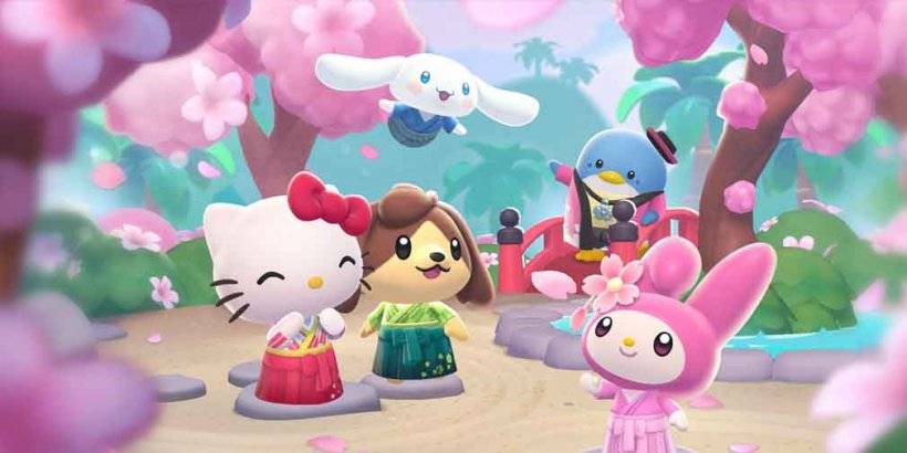 Hello Kitty Update Welcomes Spring Cherry Blossoms