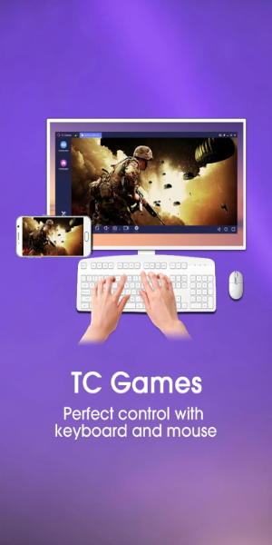 TC Games-PC plays mobile games Ekran Görüntüsü 1