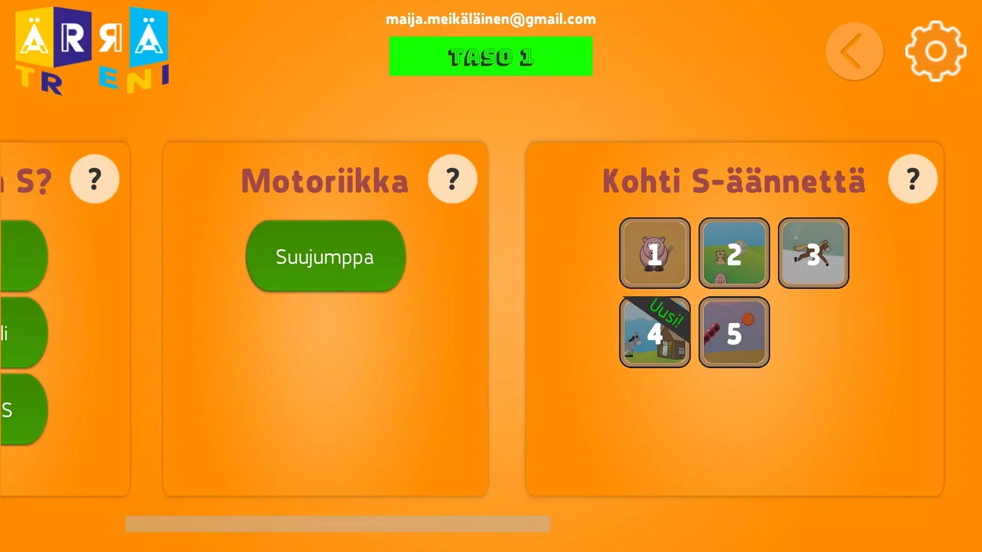 ÄssäTreeni Скриншот 3