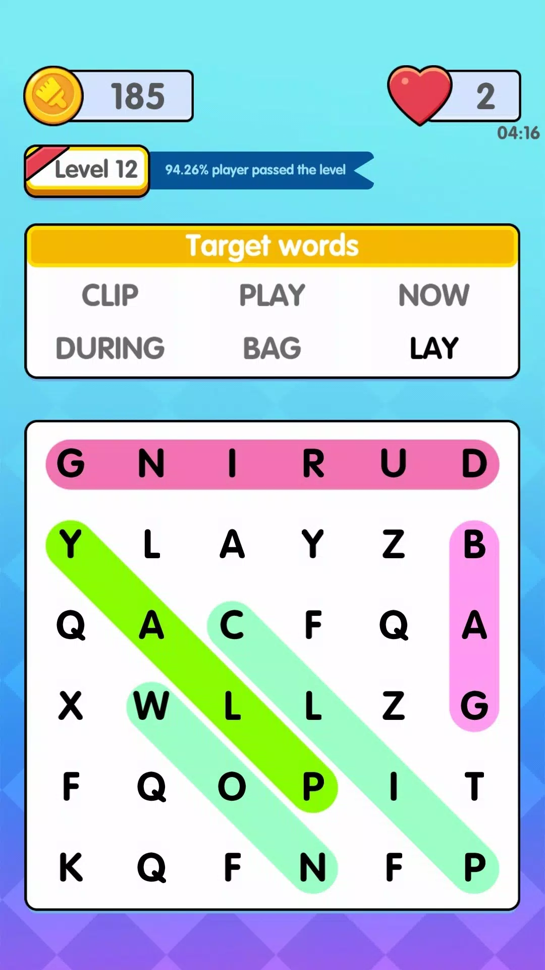 Find the Word スクリーンショット 1