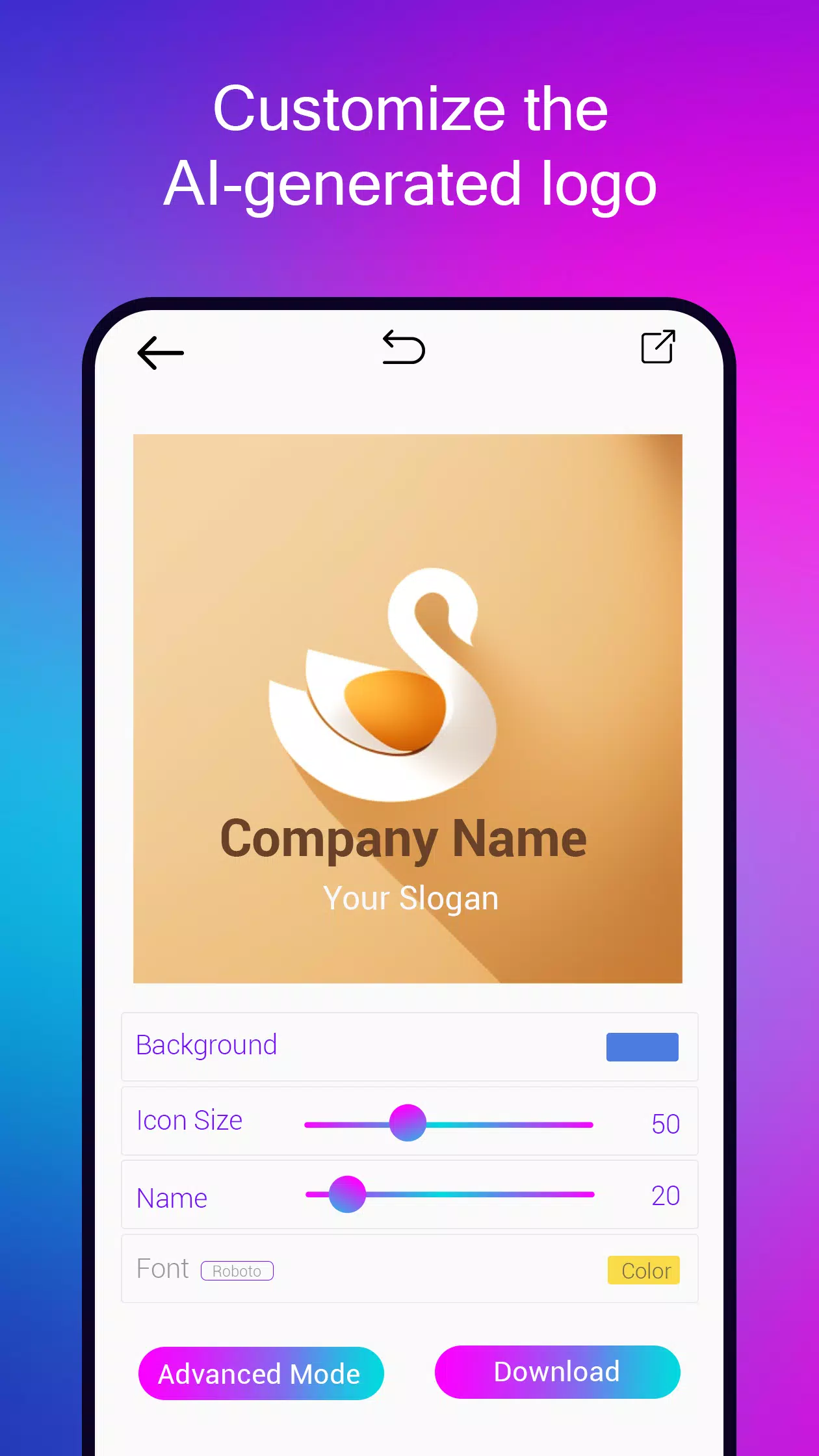 Logo maker AI Logo generator স্ক্রিনশট 3
