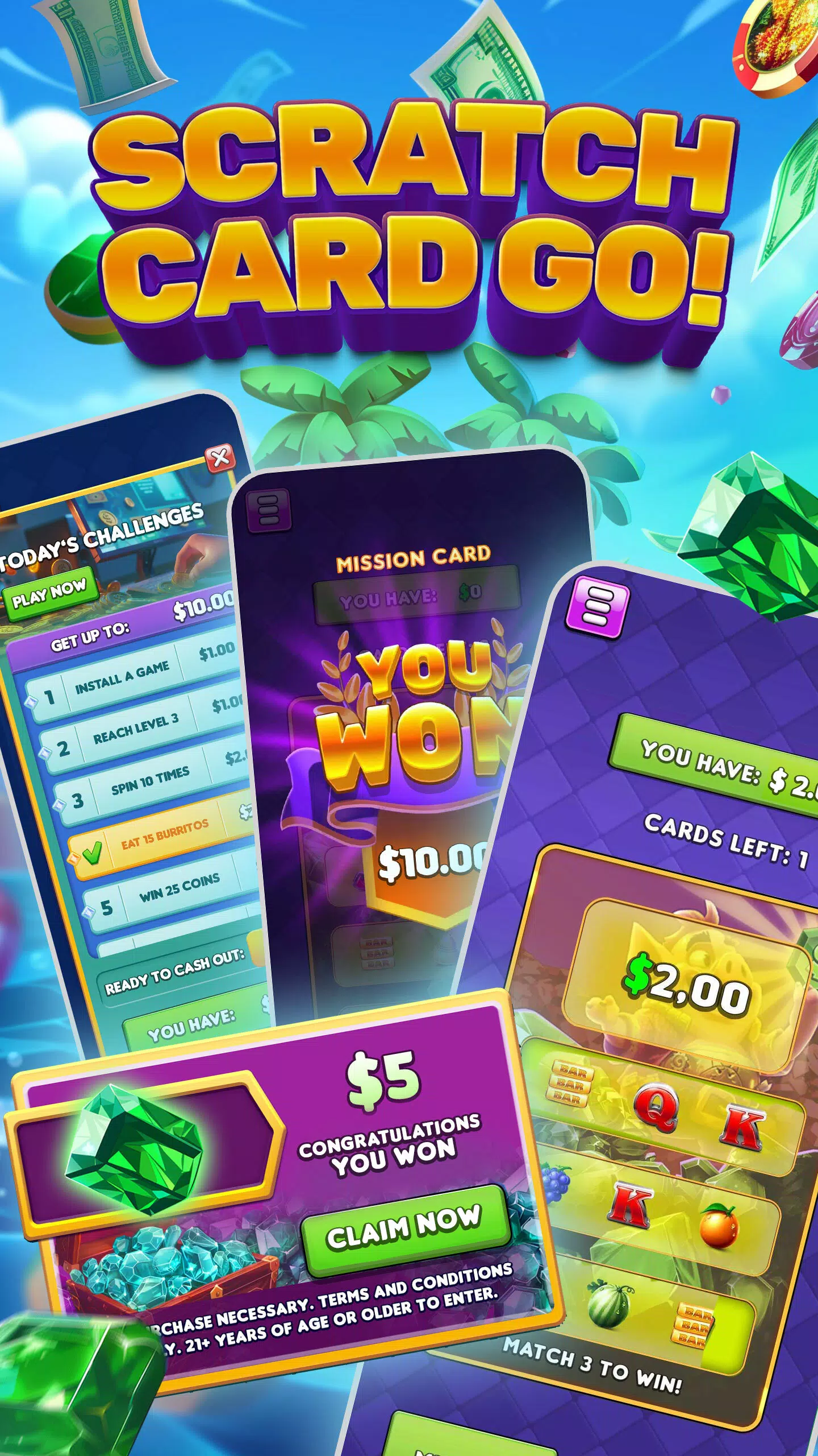 Schermata Scratch Card Go 0