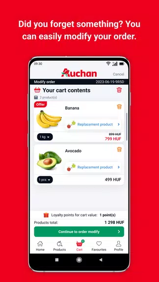 Auchan Online Áruház 스크린샷 3