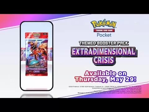 Rimorchio crisi extradimensionale tascabile Pokémon TCG