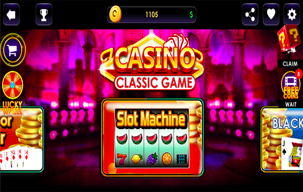 Classic Casino - Slot Machine Black Jack Captura de pantalla 0