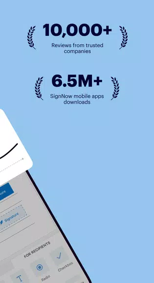 signNow: Sign & Fill PDF Docs Скриншот 1