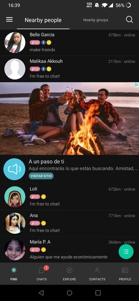 SayHi! - Conversas, Namoros Captura de tela 0