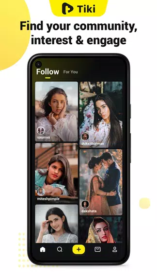 Tiki - Short Video App स्क्रीनशॉट 1