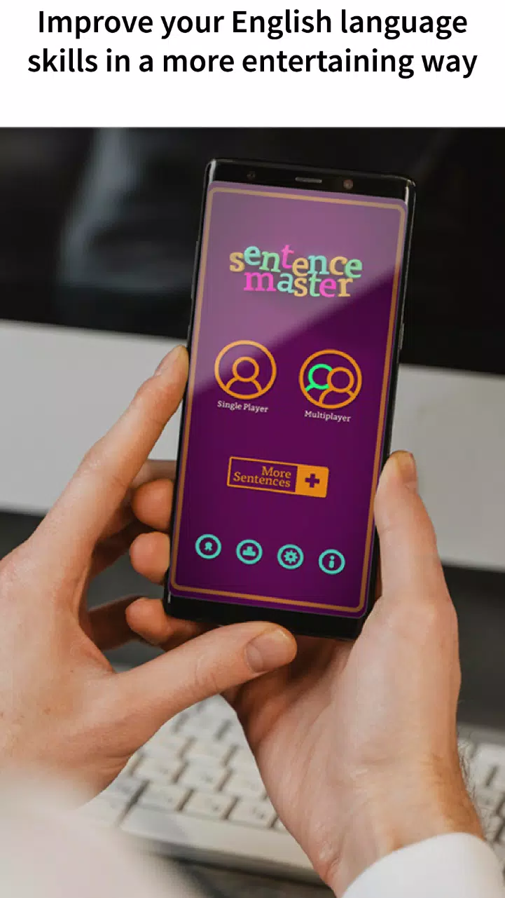 Learn English Sentence Master Captura de pantalla 0